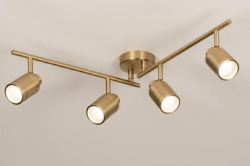 Rietveld Spots - Goud - Metaal, Aluminium, Verzenden, Nieuw