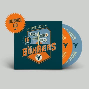 Bokkers - Nooit Meer Noar Huus - 2CD, Ophalen of Verzenden, Nieuw in verpakking