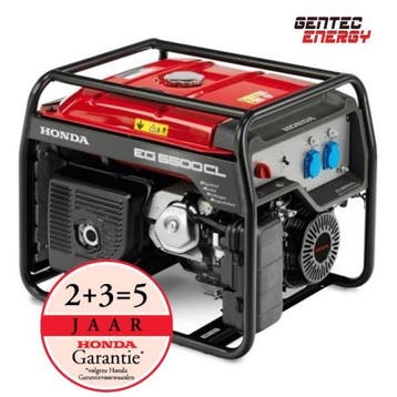 Aggregaat Honda EG5500 CL 5500 Watt 230V met 5 jaar garantie, Doe-het-zelf en Verbouw, Ophalen of Verzenden, Nieuw, 5 tot 10 kVA