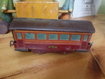 Ingap - Blikken speelgoedtrein - N.1950 FF.SS - 1950-1960 -