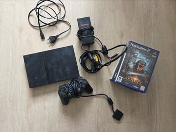 Sony - Playstation 2 - PS2 Slim SCPH-70004 + 5 Games -, Nieuw