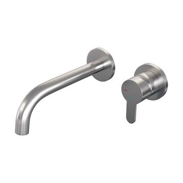 Brauer Brushed Edition Inbouw Wastafelmengkraan met Gebogen, Ophalen of Verzenden, Nieuw