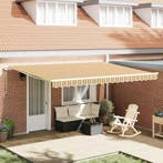 vidaXL Inklapbaar Zonnescherm Multikleur 450 × 300 cm, Verzenden, Nieuw
