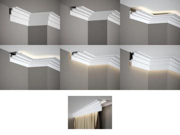 QL025 Multi Plint (110 x 60 mm), HDPS, lengte 2 m, Ophalen of Verzenden