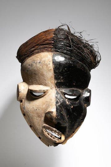 Mbangu-ziekte masker - Pende - DR Congo (Zonder