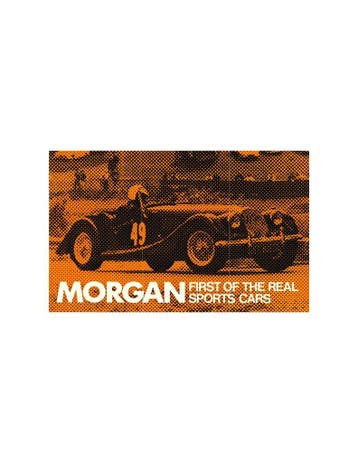 1968 MORGAN PROGRAMMA BROCHURE ENGLISH, Nieuw, Author