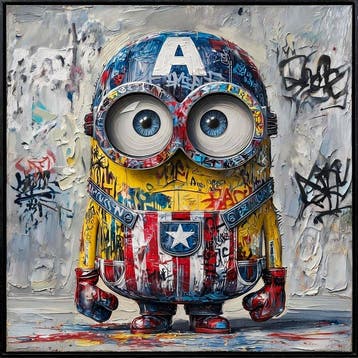 Urban3DArt (1971) - Minion Graf captain Limited Edition Art