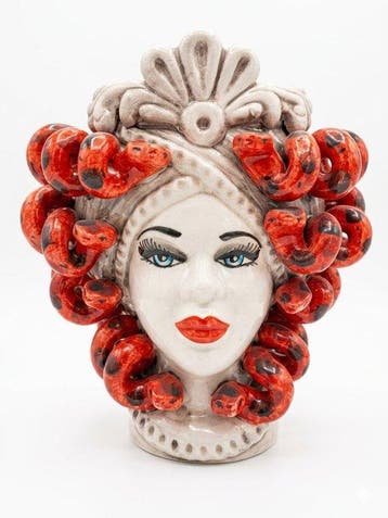 Decoratief ornament - Art Sicily Ambacht - Italië - Medusa