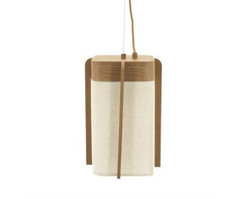 Pendant lamp Aterlier small - bruin | BY-BOO, Ophalen of Verzenden, Nieuw