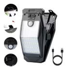 Solar Clip Lamp 58 LED Bewegingssensor Hek Tuinlamp, Verzenden, Nieuw