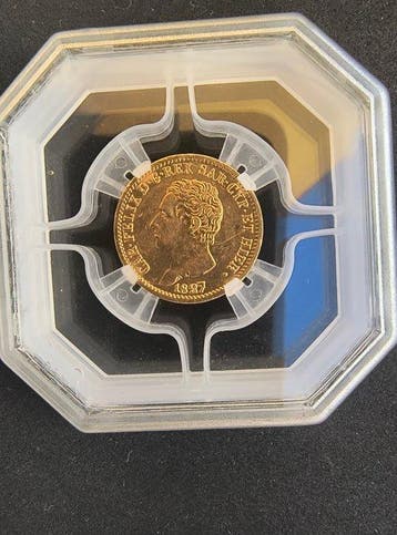Italië, Koninkrijk Sardinië Carlo Felice. 20 Lire 1827