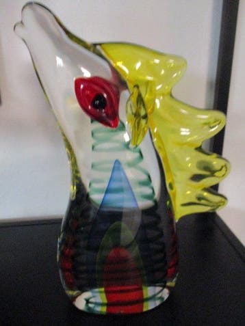Giuliano Tosi - Pot - paardenkop - Muranoglas - Sommerso