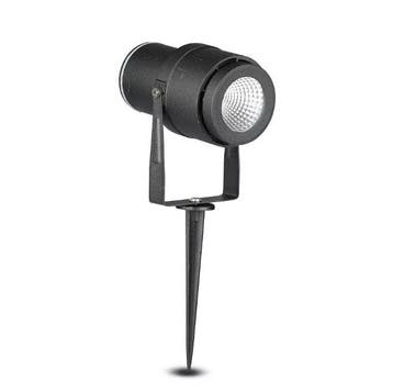 220 Volt - Tuinlamp - Warm wit - 12 Watt - Zwarte behuizing, Ophalen of Verzenden, Nieuw