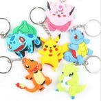 pokemon sleutelhanger 3D rubber pikachu, eevee, mewtwo, Ophalen of Verzenden, Nieuw, Merk