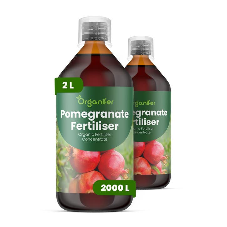 Granaatappel Vloeibare meststof - Set 2x1 liter, Tuin en Terras, Aarde en Mest, Mest, Verzenden