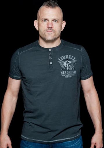 HeadRush Chuck Liddell Onyx T Shirt Zwart Chosen Few Collect, Ophalen of Verzenden, Nieuw