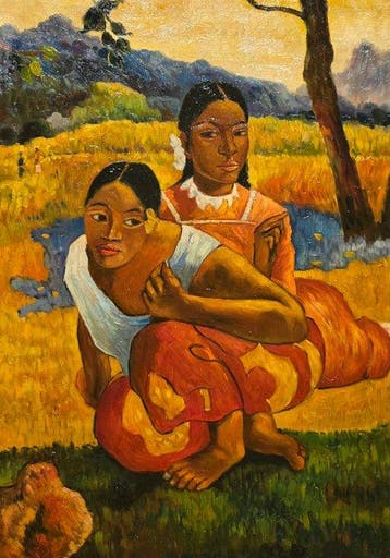 Franse school (XX) - Da Paul Gauguin, quando ti sposi?, Antiek en Kunst