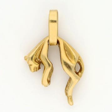Hanger - 18 karaat Geel goud - Panter