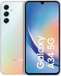 Samsung Galaxy A34 5G Dual SIM 128GB awesome silver, Gebruikt, Verzenden, Zonder simlock, Android OS