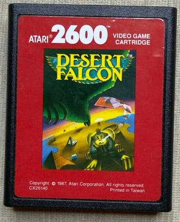 Atari - 2600 VCS - Desert Falcon - Videogame - Zonder, Nieuw