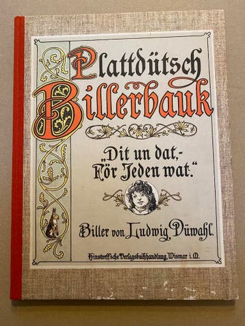 Facsimile Duits Prentenboek 1908 Schitterende kleurenprenten, Ophalen of Verzenden