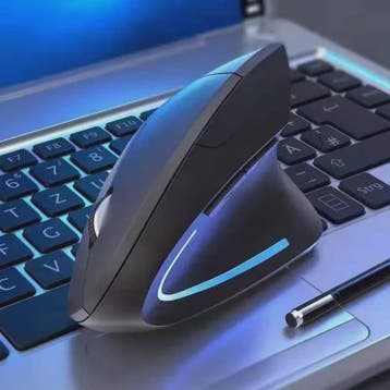 Ergonomische Verticale Draadloze Muis met Instelbare DPI voo, Verzenden, Nieuw