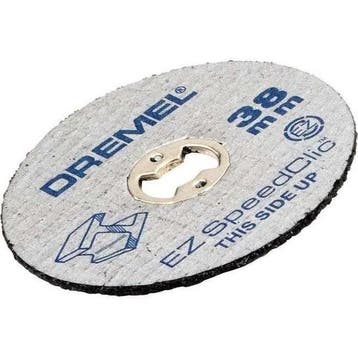 DREMEL 12 metalen schijven EZ Speedclic 38mm, Doe-het-zelf en Verbouw, Gereedschap | Handgereedschap, Verzenden, Nieuw