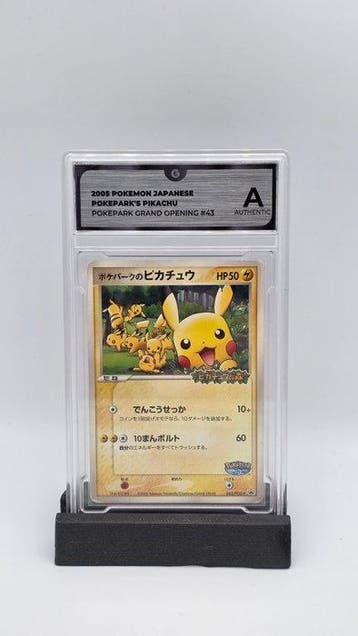 Pokémon - 1 Graded card - Pikachu, pokeparks pikachu #43, Nieuw