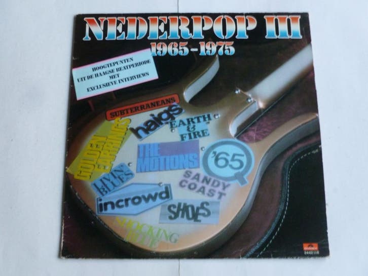 Nederpop III - 1965 / 1975 (LP), Cd's en Dvd's, Cd's | Pop, Zo goed als nieuw, Ophalen of Verzenden