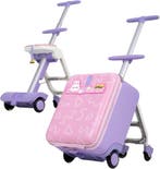 Kinderkoffer - Koffer kind - Kindertrolley - Meisje - Roze -, Verzenden, Zo goed als nieuw