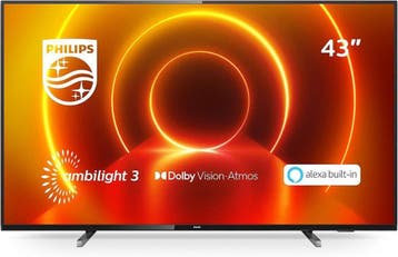 Philips 43PUS7805 - 43 inch 4K Ultra HD smart LED TV, Ophalen, Philips, LED, Zo goed als nieuw