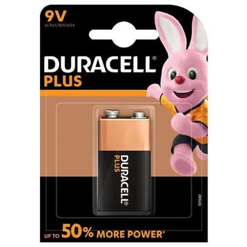 9V batterij - Duracell (Alkaline), Verzenden, Nieuw