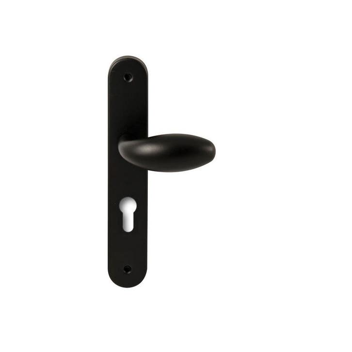 Knopkruk Golf op ovaal langschild profielcilindergat 72mm -, Doe-het-zelf en Verbouw, Hang- en Sluitwerk, Nieuw, Verzenden