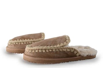 Mou Instappers in maat 42 Beige, Kleding | Dames, Mou, Verzenden, Zo goed als nieuw, Instappers