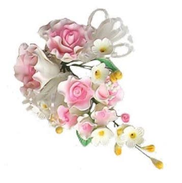 Suikerbloem Boeket Roos Roze, Verzenden, Nieuw