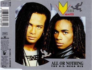 Milli Vanilli - All Or Nothing (The U.S. Mega Mix), Ophalen of Verzenden, Gebruikt