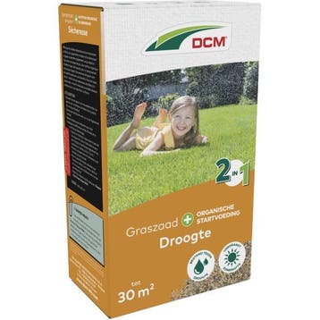 Graszaad droogte | DCM | 30 m², Tuin en Terras, Gras en Kunstgras, Verzenden, Nieuw