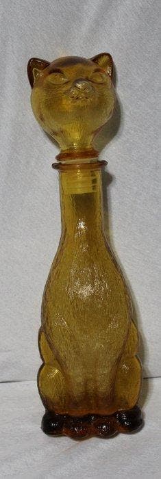Emiliano - Fles - Glas - dekanter / fles, Antiek en Kunst