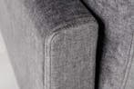 Design hoekbank MANHATTAN 295cm donkergrijs fluwelen, Ophalen of Verzenden, Nieuw