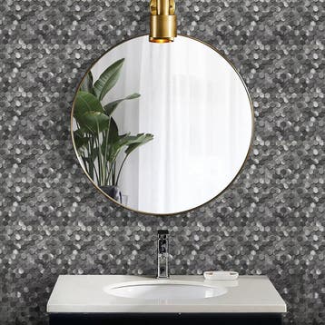 Zelfklevende Mozaïek Tegel - Afimera Mini Hexagon - Gunmetal, Ophalen of Verzenden, Nieuw
