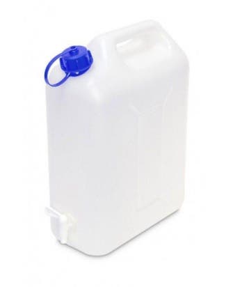 Jerrycan Waterkan 20 liter met kraan, Verzenden