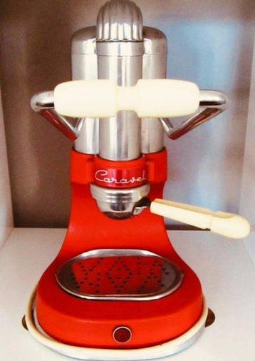 Koffiezetapparaat - Metaal, Verchroomd - De Arrarex Caravel