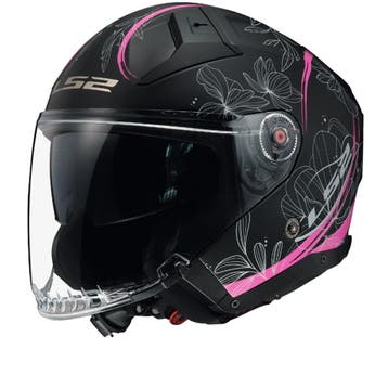 LS2 OF603 Infinity II Lotus Mat Roze Jethelm, Jethelm, Nieuw met kaartje, Overige merken, Heren