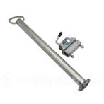 Steunpoot 70 cm met klem en adapter voor Anssems, Caravans en Kamperen, Ophalen of Verzenden, Nieuw