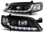 Koplampen Opel Vectra B 99-02 LED Devil Eyes DRL look zwart, Auto-onderdelen, Ophalen of Verzenden, Nieuw