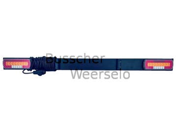 Verlichtingsbalk zwart - Aanhanger verlichting 1.70 Alumini, Ophalen of Verzenden, Nieuw