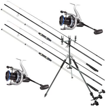 Ultimate Bluecore Beach Deluxe Hengelset 4.20m (100-200g), Verzenden, Nieuw