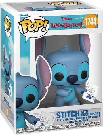 Funko Pop! - Disney Lilo & Stitch - Stich with Mood Chart, Verzenden, Nieuw