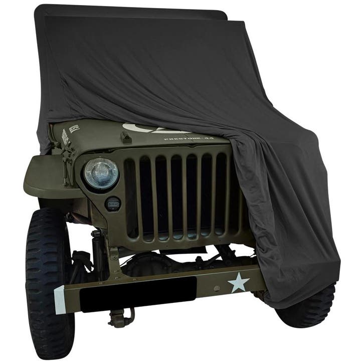 Autohoes passend voor Jeep Willys binnen BESTE PASVORM, Auto diversen, Autohoezen, Op maat, Nieuw, Ophalen of Verzenden