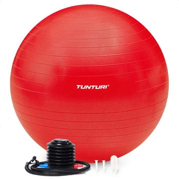 Tunturi Anti Burst Fitness bal met Pomp - Yoga bal 65 cm -, Ophalen of Verzenden, Zo goed als nieuw